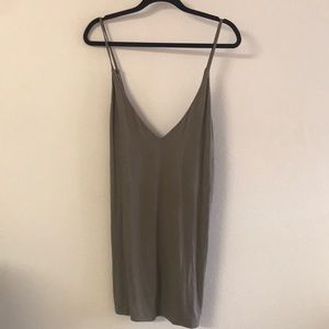 Green Tank Dress